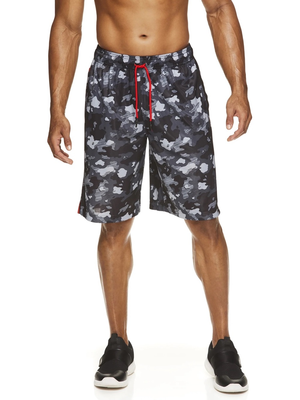 And1 Men's Gray Camo Shorts Size Large